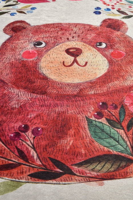 Conceptum Alfombra Bears Garden Multicolor 140 cm